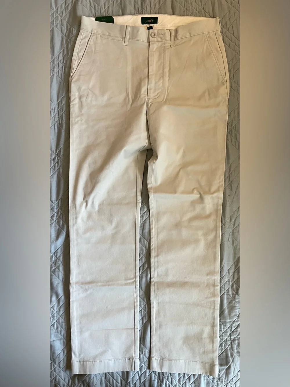 J. CREW stretch chino pant in Stone Size 30/30 NWT $98 CR317